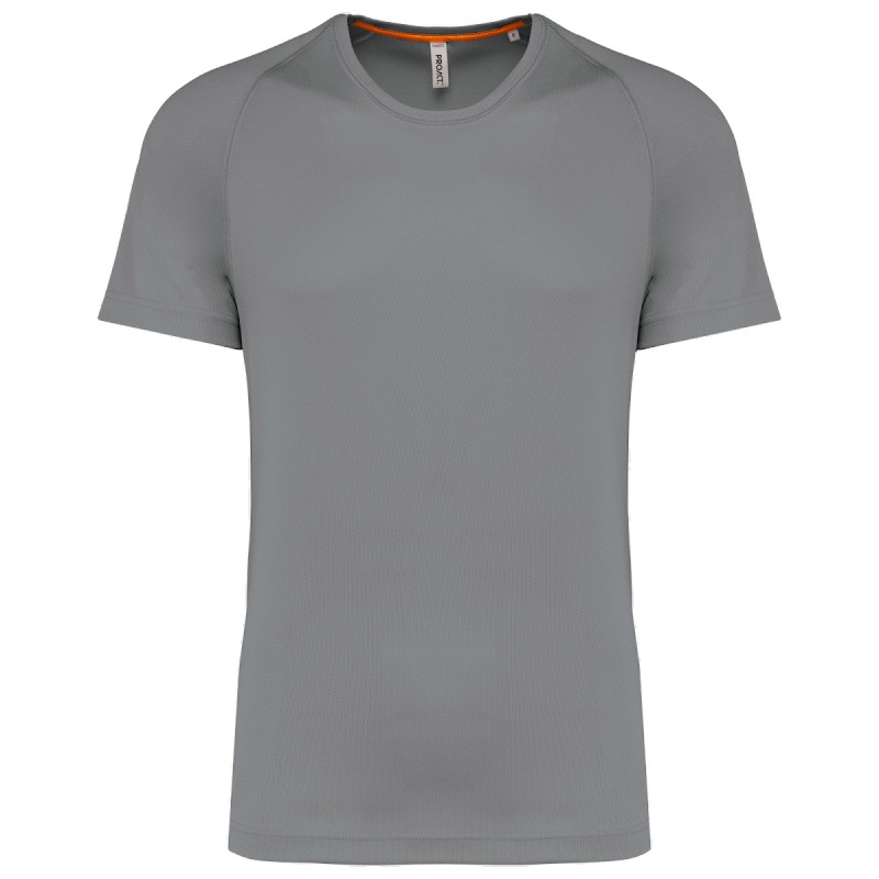 T-shirt de sport à col rond recyclé homme