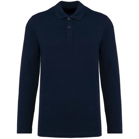 Polo Supima® manches longues homme