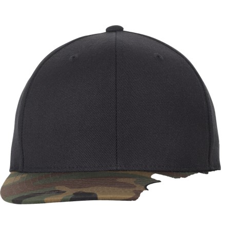 Classic Snapback 2-Tone Camo Cap