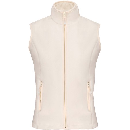 Bodywarmer micropolaire femme